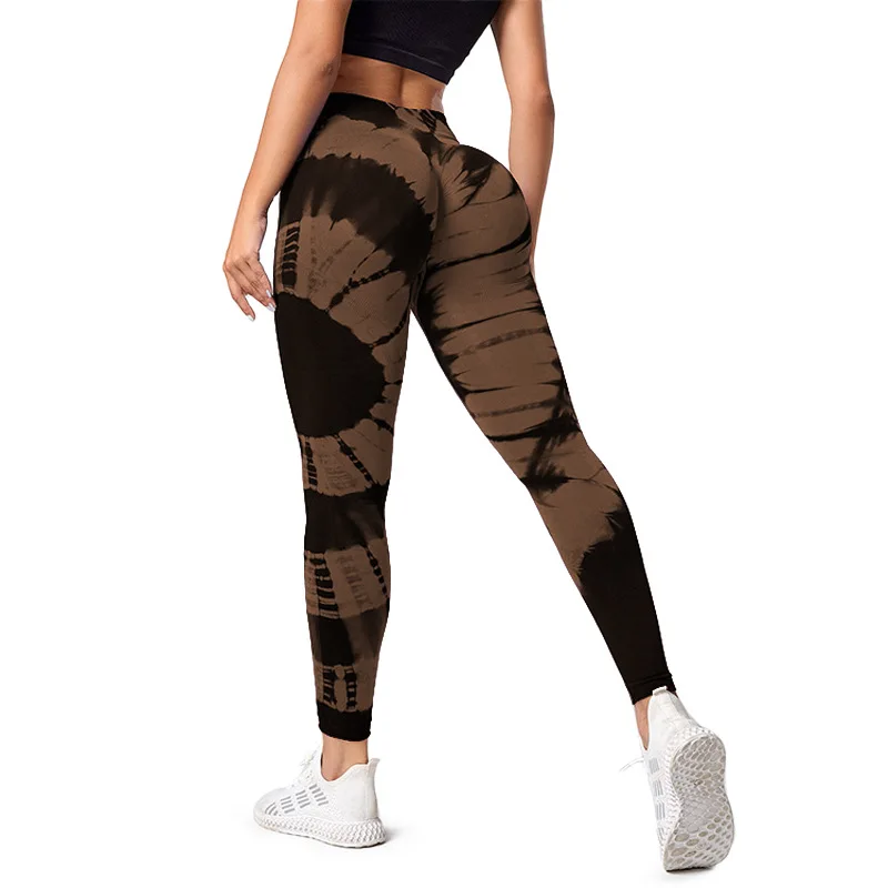 Top Trends: New Tie-Dye Leggings Seamless Sports Leggings For Women Fitness Gym Wear Scrunch Legging High Waist Workout Tights Push Up Pants Shoppable Styles