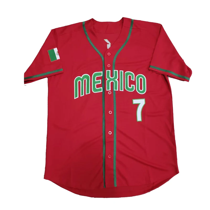 Top Trends: Baseball Jersey Mexico 7 URIAS 56 AROZARENA Japan 16 OHTANI Sewing Embroidery Jerseys Sports Outdoor Red White 2023 World WBC Shoppable Styles