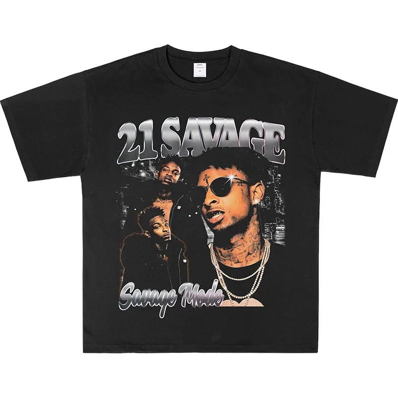 Top Trends: Hip Hop Style T-Shirt Rap Singer Graphic Tops Rapper Star T Shirt Print Summer Street Wear Women Y2k Clothes Tshirt Vintage 90s Shoppable Styles