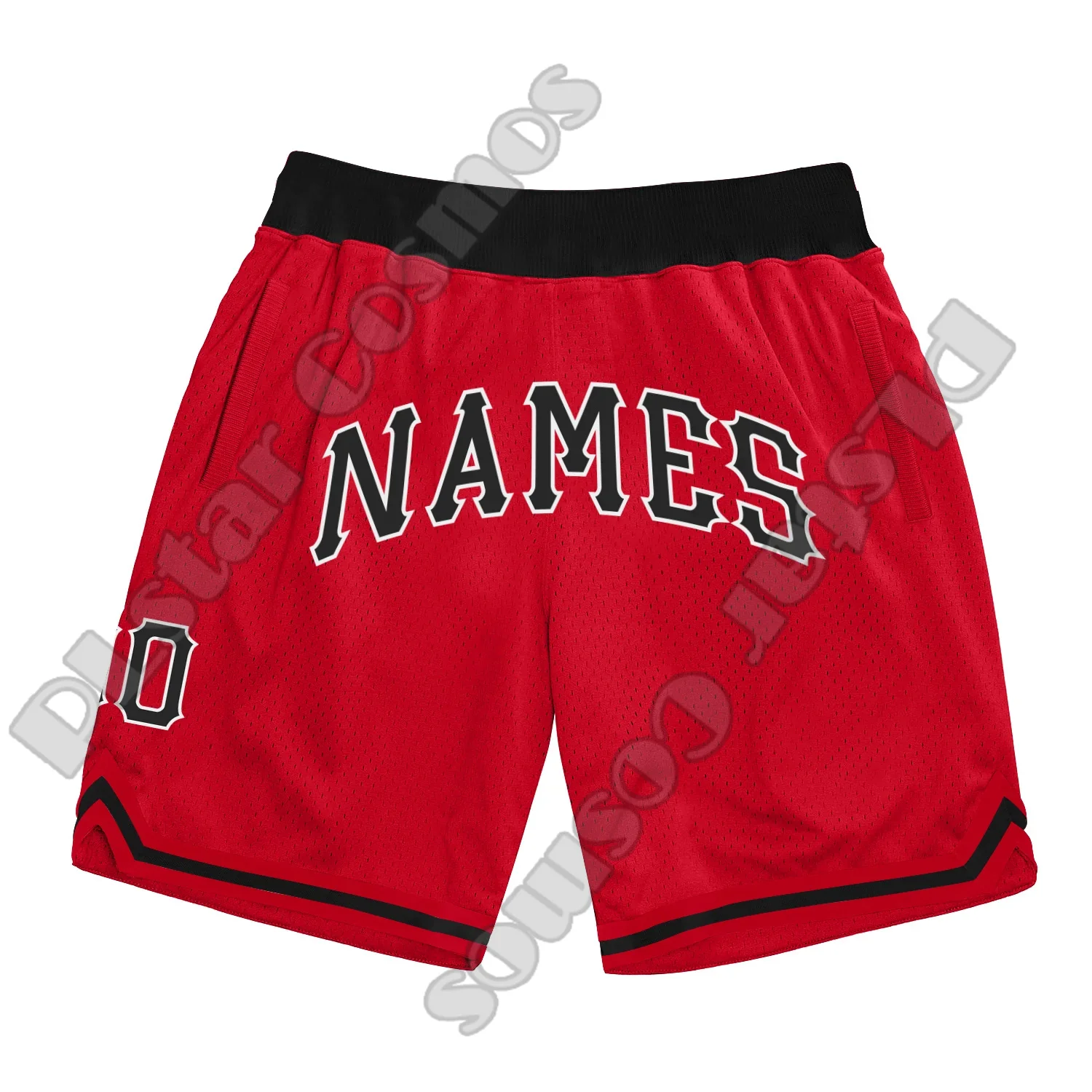 Top Trends: Custom Name Team Number Basketball Shorts Pants Retro Breathable Mesh Sportswear Vintage 3DPrint Summer Harajuku Drop Shipping B Shoppable Styles