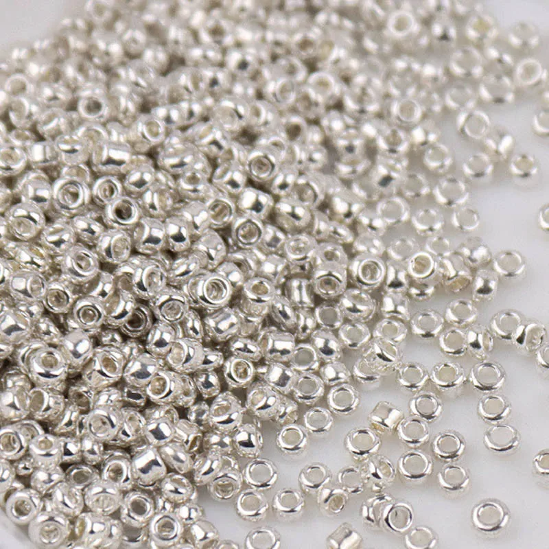 Top Trends: 1.5mm 2mm 3mm 4mm Vintage Metallic Glass Beads 15 / 0 12 / 0 8 / 0 6 / 0 Seed Beads For Needlework Jewelry Making DIY Handmade Sewing Shoppable Styles - Image 4