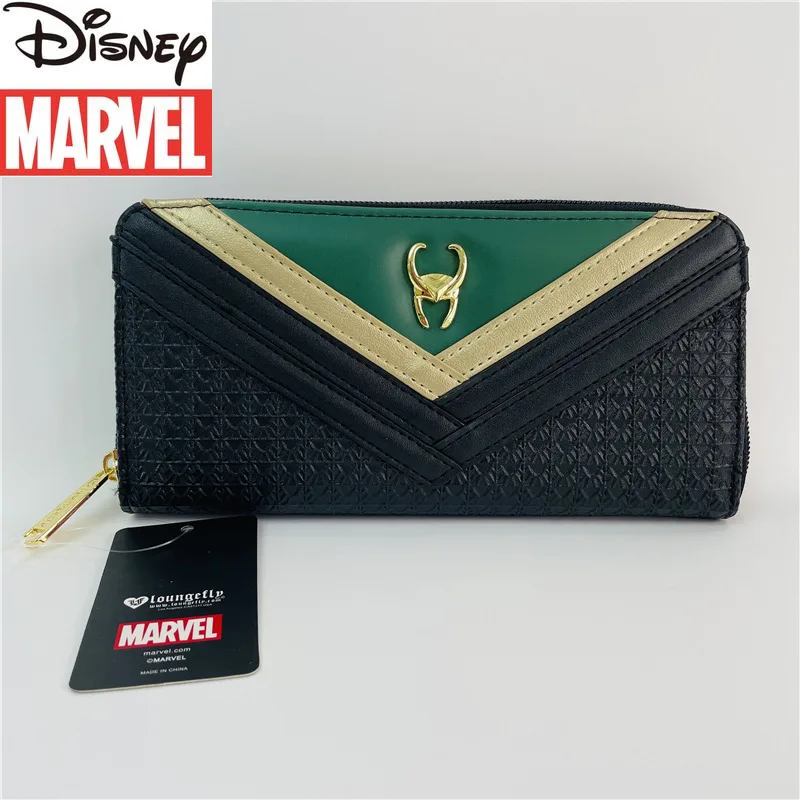 Top Trends: Disney Marvel Loki Original New Men's Wallet Long Multi-card Slot Men's Clutch High Quality Large Capacity Luxury Brand Wallet Shoppable Styles