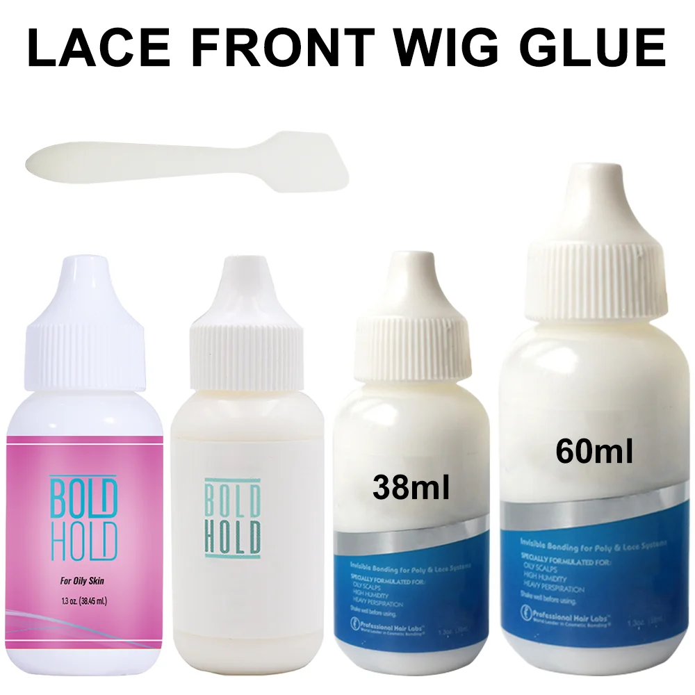 Top Trends: 38 / 60ml Strong Bond Hold Lace Wig Waterproof Adhesive Hair System Glue Shoppable Styles