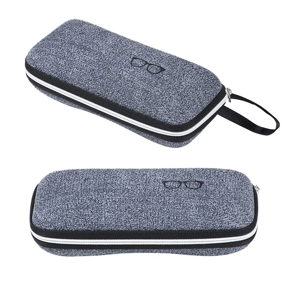 Top Trends: New 1Pcs EVA Eyewear Cases Cover Sunglasses Case For Women Fashion Glasses Box With Lanyard Zipper Eyeglass Cases For Men Women Shoppable Styles