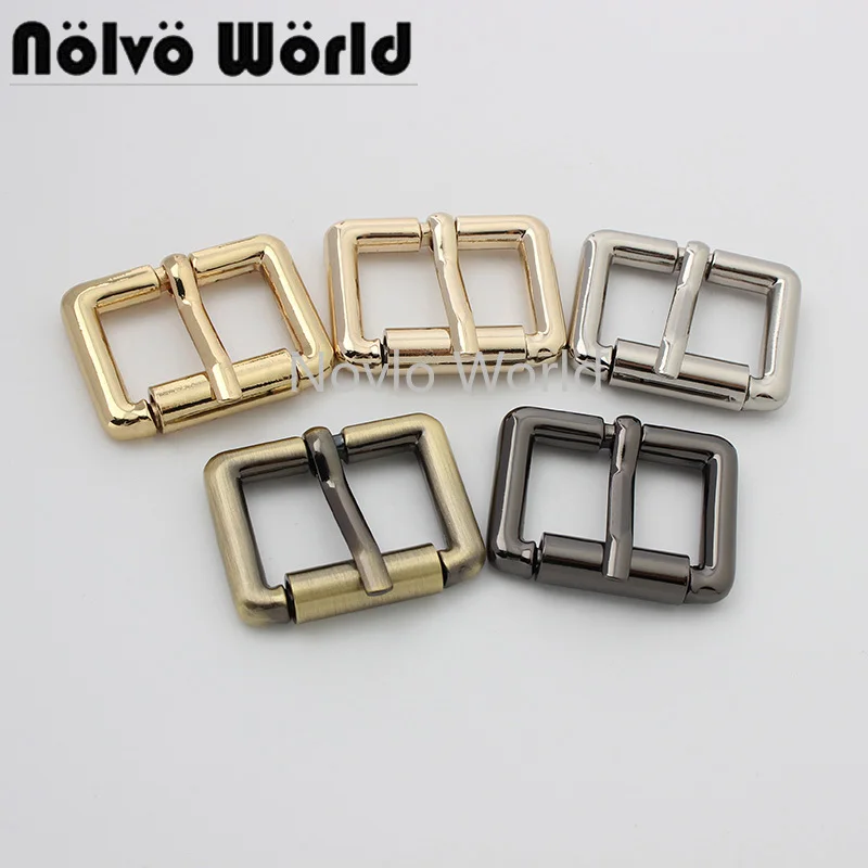 Top Trends: 10-50 Pieces 6 Colors Chrome Durable 25mm 1'' Rectangle Slider Buckle For Chain Purse Belt Adjust Tri-glide Buckle Shoppable Styles