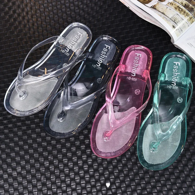 Top Trends: CO255for Women, Adult Internet Celebrity Flip-flops, Summer Outer Wear, Fashionable Beach Crystal Flip-flops, Non-slip Fl Shoppable Styles