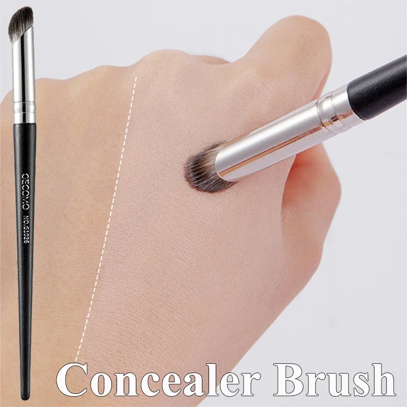 Top Trends: Finger Belly Concealer Makeup Brush Head Dark Circles Liquid Foundation Concealer Brushes Cosmetic Face Detail Beauty Tools Shoppable Styles