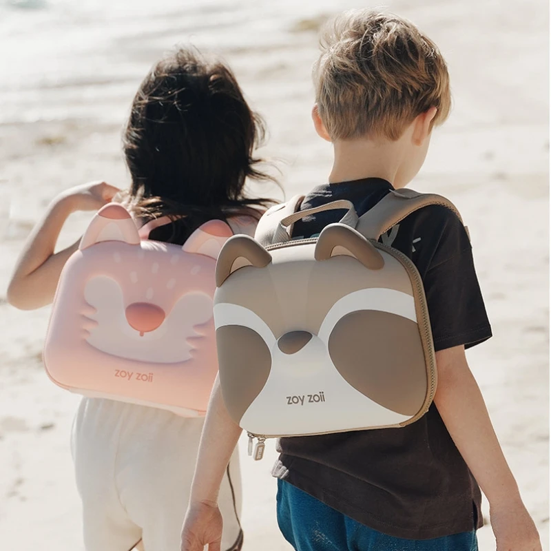 Top Trends: ZOYZOII Animals Shape Portable School Bags For Boys Kids Backpack Cartoon Hard Case Backpack For Kids Shoppable Styles