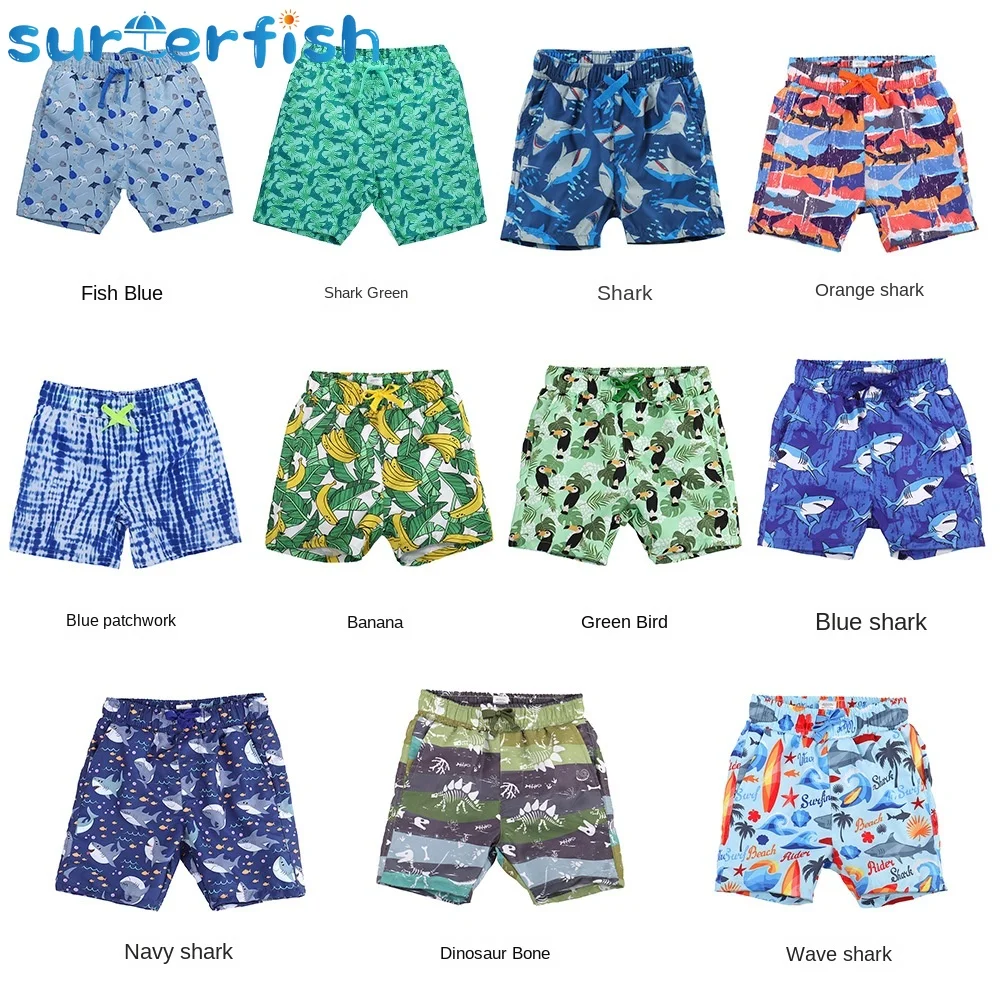 Top Trends: 3-15Y Summer Boys Shorts Beach Swimming Shorts Fast Dry Baby Boys Shorts Children Clothing Pants Swimwear Trunk Plus Size Shoppable Styles