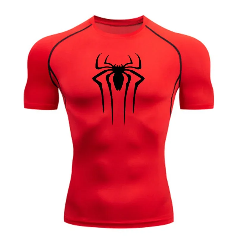 Top Trends: New Compression Shirt Men Fitness Gym Super Hero Sport Running T-Shirt Rashgard Tops Tee Quick Dry Short Sleeve T-Shirt For Men Shoppable Styles - Image 6