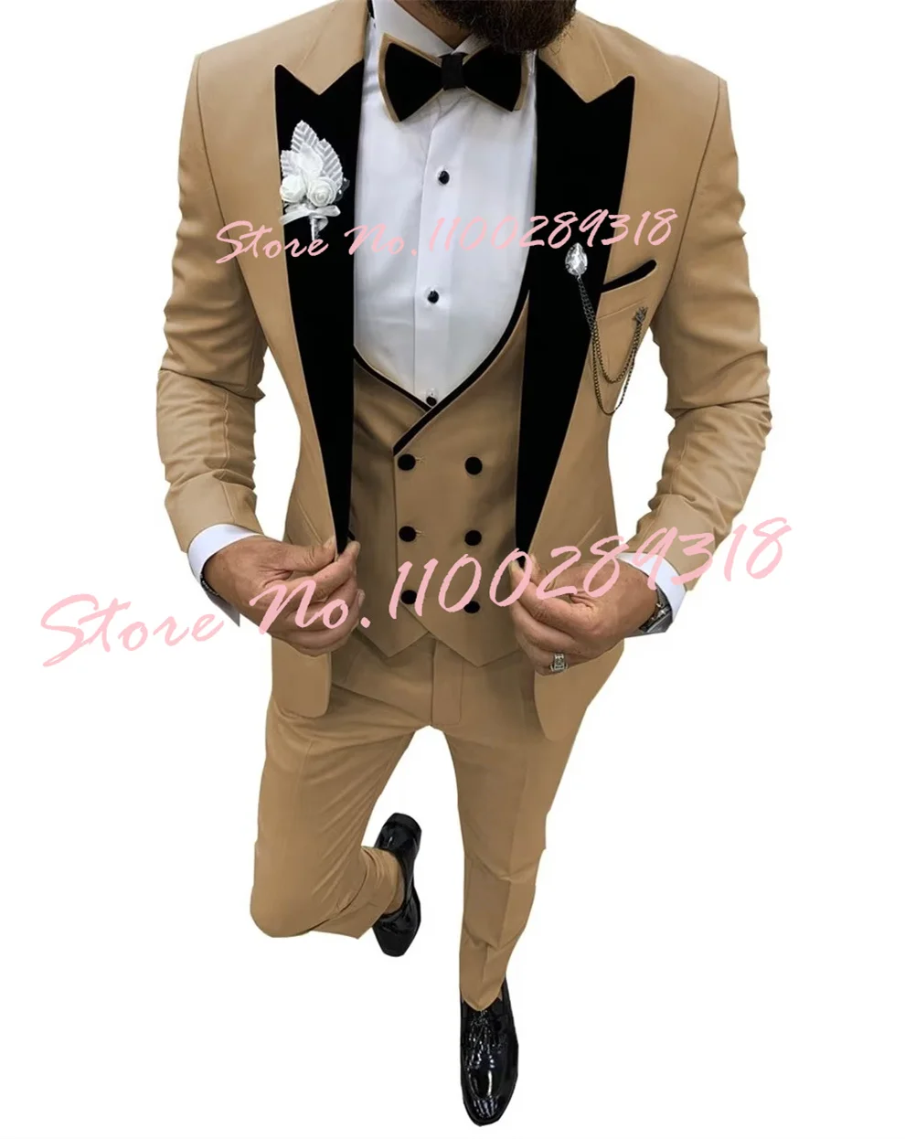 Top Trends: 2023 New Design Men Suits Groom Wear Tuxedo Business Party Wedding Formal Causal Suit Terno Masculino 3 Pieces(Blazer+ Vest+ Pant) Shoppable Styles