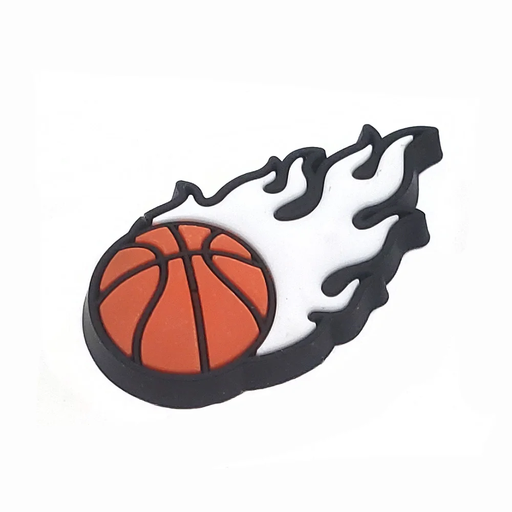 Top Trends: 1Pc GamePad Shoe Charms PVC Sports Basketball Soccer Shoe Charms Decoration Clog Sword Shoe Accessories Kids Boy Teen Favor Gift Shoppable Styles - Image 5