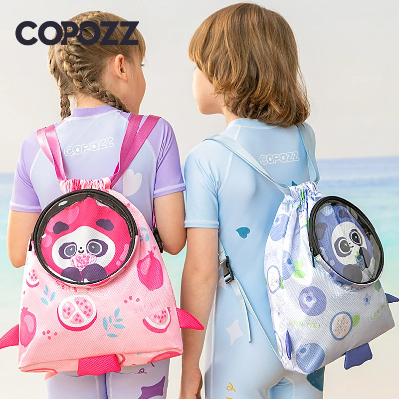 Top Trends: COPOZZ Children's Cartoon Swimming Bag Portable Kids Waterproof Dry Backpack Sack Rafting Diving TPU Drawstring Sports Bags Shoppable Styles