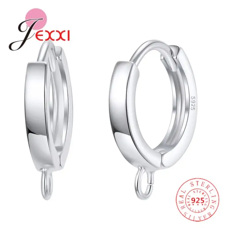 Top Trends: New Arrival Genuine 925 Sterling Silver Earrings Findings Fashion Jewelry Accessories Support Wholesale / Retail / Drop Shipping Shoppable Styles