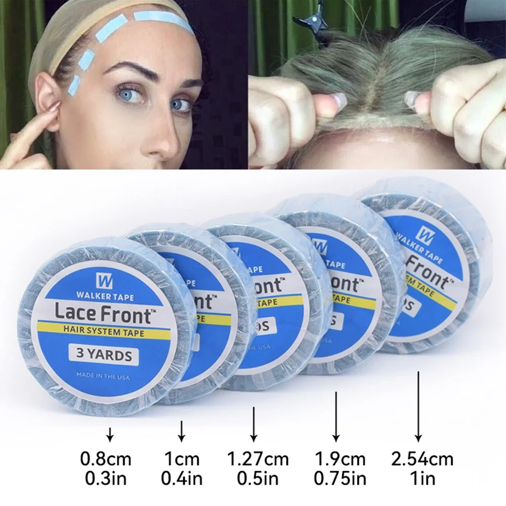 Top Trends: 3 Yards Waterproof Lace Front Wig Tape Front Lace Wig Glue Strong Double Sided Adhesive Tapes For Hair Extension Materials Tape Shoppable Styles