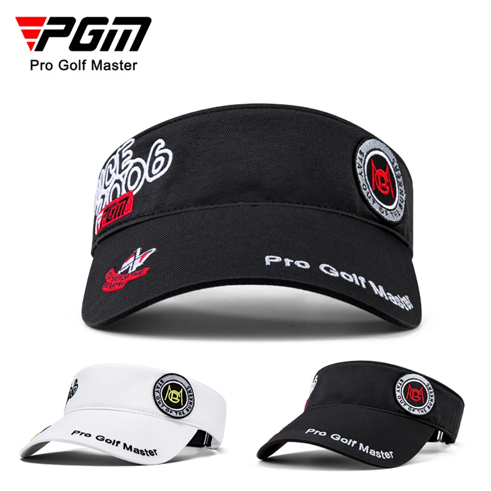 Top Trends: PGM Golf Men's Headless Cap Breathable Quick Drying Tennis Hat Sunshade Sunscreen Fashion Embroidery MZ044 Shoppable Styles