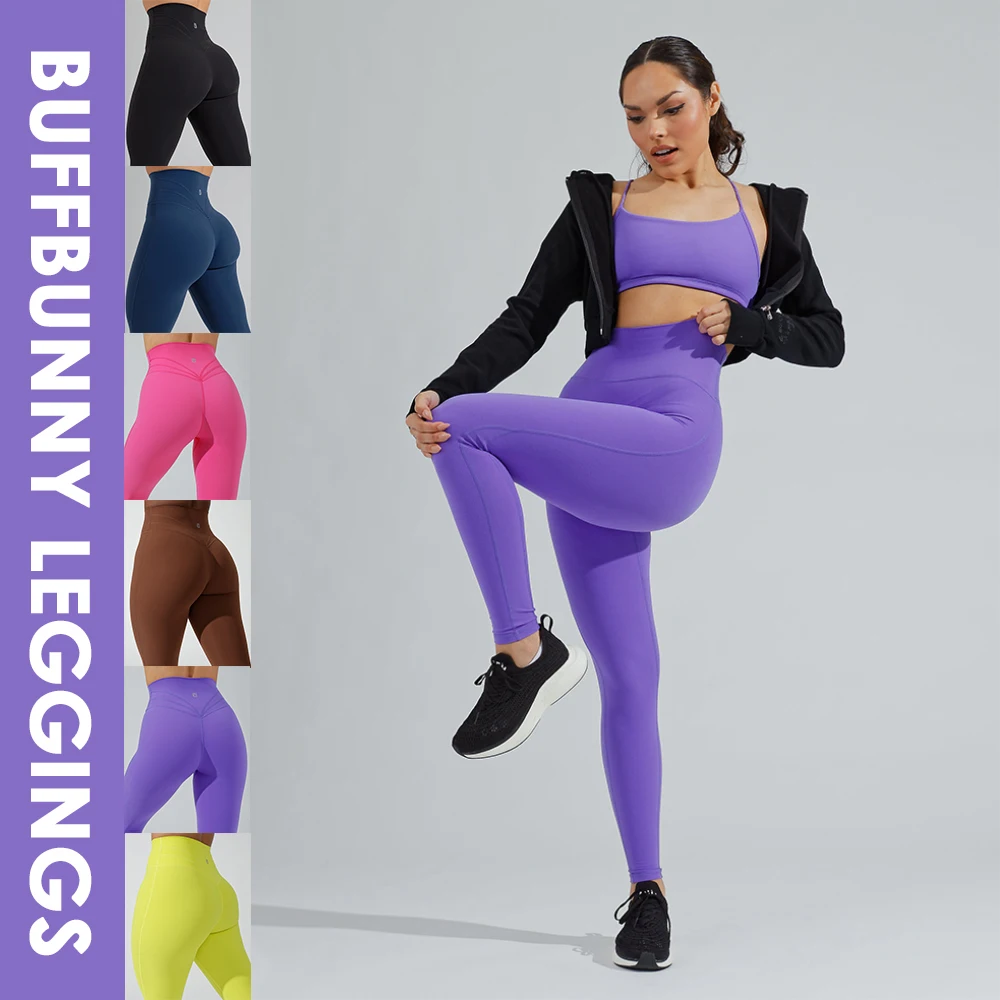 Top Trends: Buffbunny Leggings Yoga 3 Line High Waist Elastic Women Fitness Tights Workout Seamless Pants Gym Female Running Sports Leggins Shoppable Styles