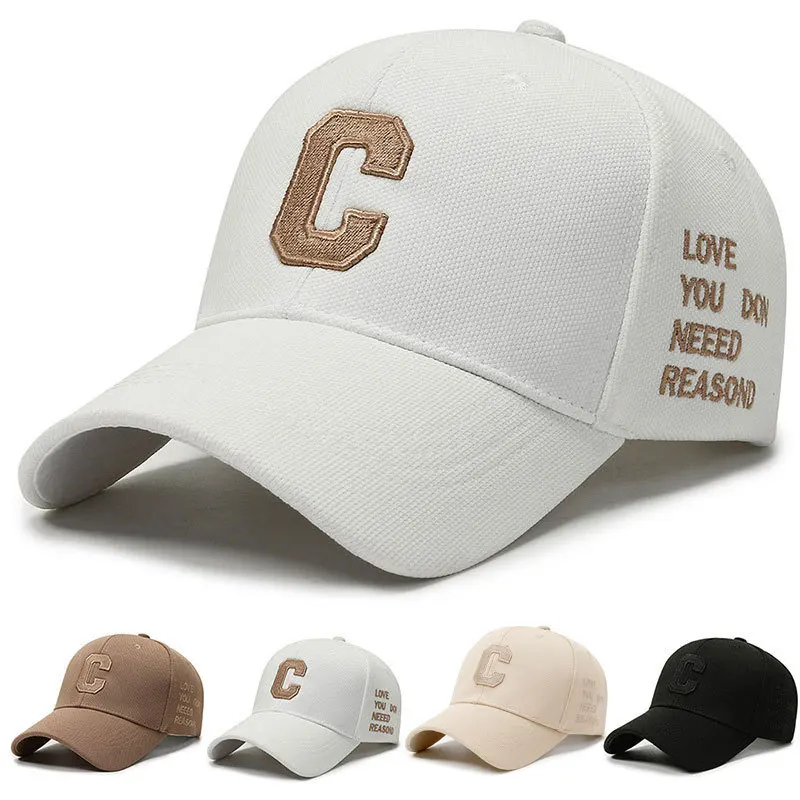 Top Trends: 2023 Luxury Brand White Gold Baseball Caps For Men Cotton 3D Letter Women Hat Summer Snapback Trucker Cap Casquette Homme Shoppable Styles