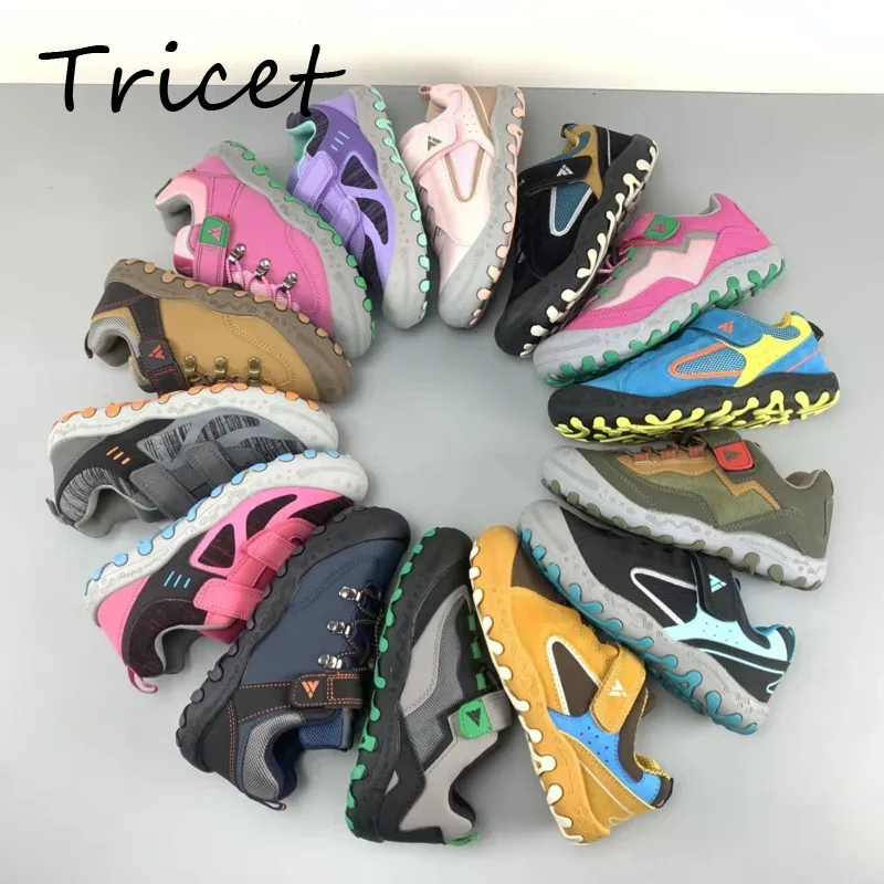 Top Trends: Spring Autumn PU Children's Casual Shoes Outdoor Non Slip Kids Sneakers Breathable Soft Sole Girls Boys Running Sport Shoes Shoppable Styles