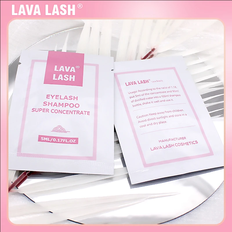 Top Trends: 10 PCS Lava Lash Super Concentrate Mousse Eyelash Shampoo Gentle Cleansing Grafting Foam Extension Eyelashes 5ml Makeup Tools Shoppable Styles