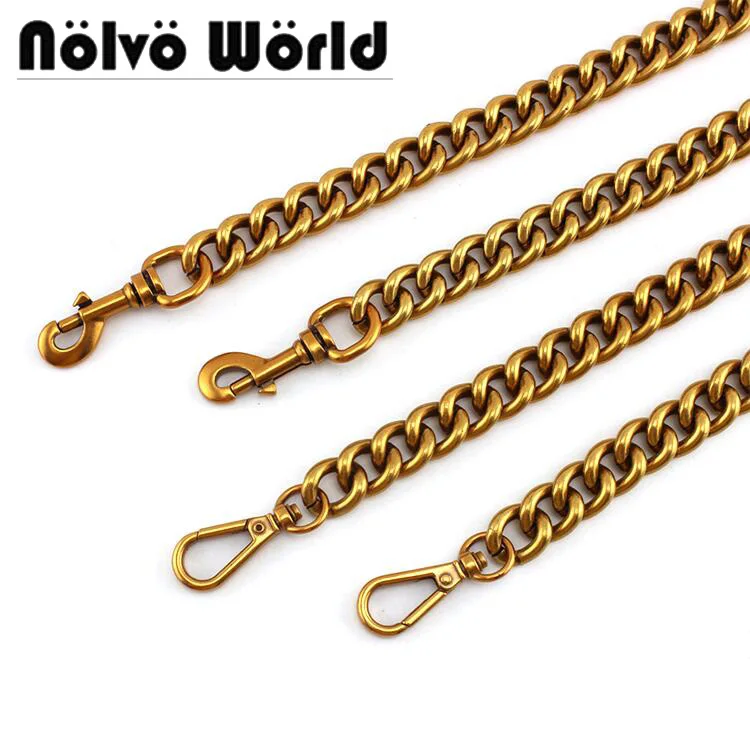 Top Trends: 1-5 Pcs 60-130cm Metal Chain Strap For Bag DIY Handle Crossbody Accessories For Handbag Detachable Replacement Purse Chain Strap Shoppable Styles