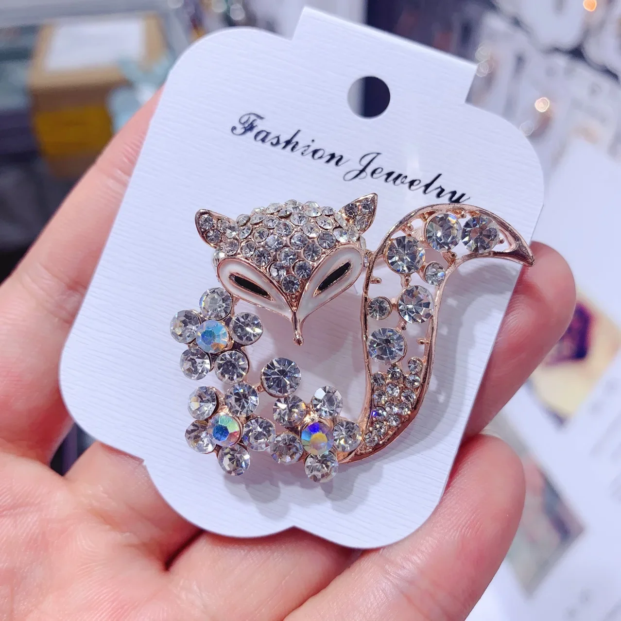 Top Trends: Ladies Brooch Women's Simple Fashion Fox Corsage Sweater Coat Accessories Brooch For Women Animal Party Wedding Brooches Pins Shoppable Styles