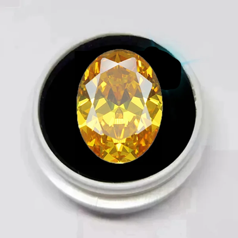 Top Trends: Box Set Large Yellow Sapphire 13x18mm 15.0Ct Unheated Oval Shape Natural VVS Loose Gemstone For Jewelry Making Shoppable Styles