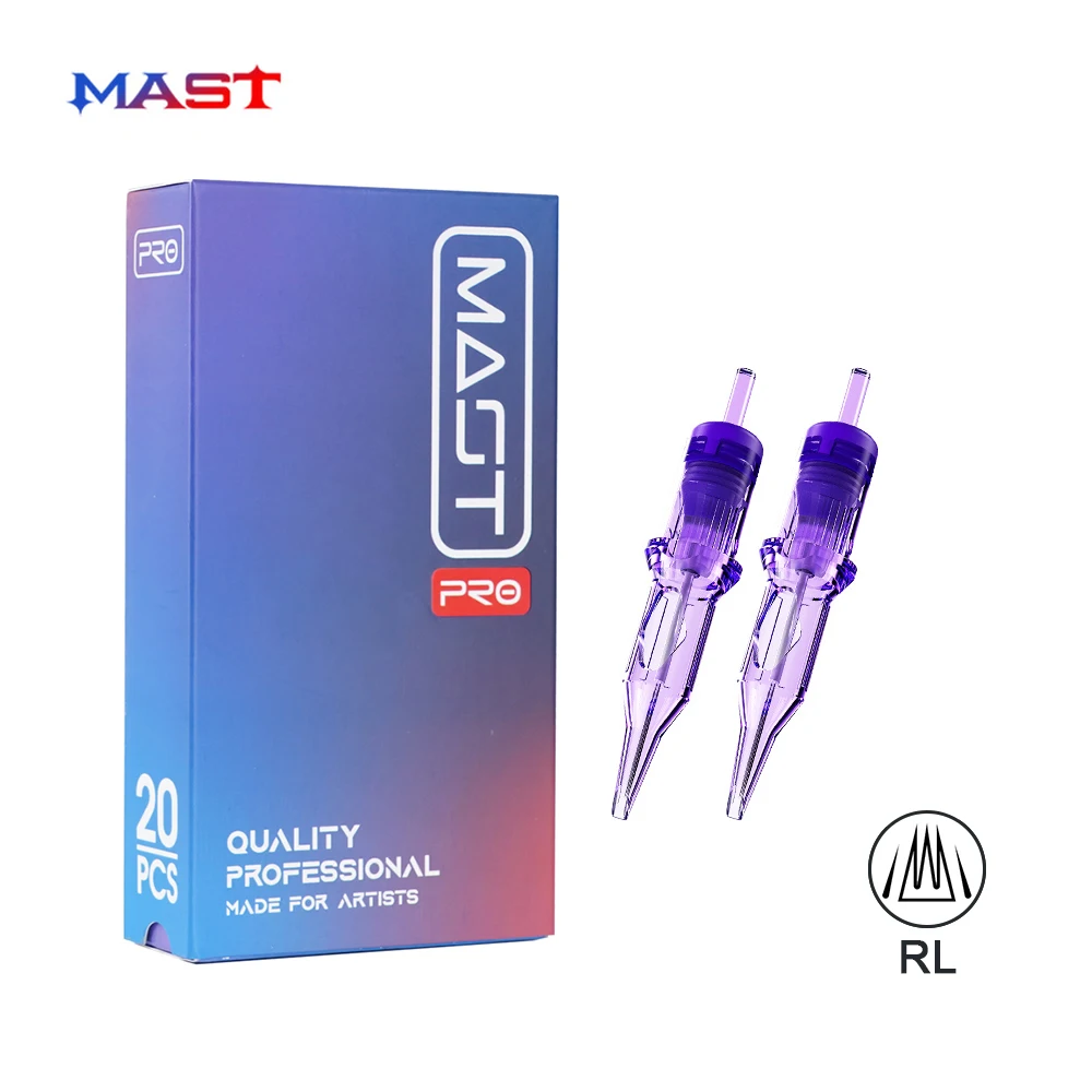 Top Trends: Mast Pro 20PCS RL Tattoo Cartridge Needles Permanent Makeup Machine Pen Disposable Sterile Round Liner DragonHawk Needles Shoppable Styles