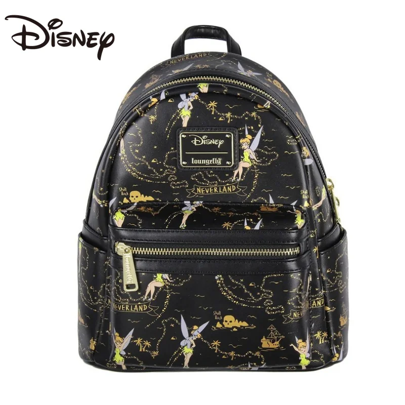 Top Trends: MINISO Disney Loungefly Jingle Fairy Cute Girl Princess Schoolbag Student Leisure Bag Loungefly Backpack Disney Shoppable Styles