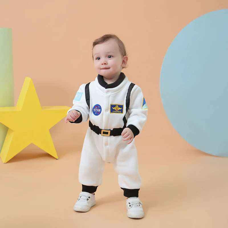 Top Trends: Baby Boys Astronaut Costumes Infant Halloween Costume For Toddler Baby Boy Kids Space Suit Jumpsuit Infantil Fantasia Ropa Bebe Shoppable Styles