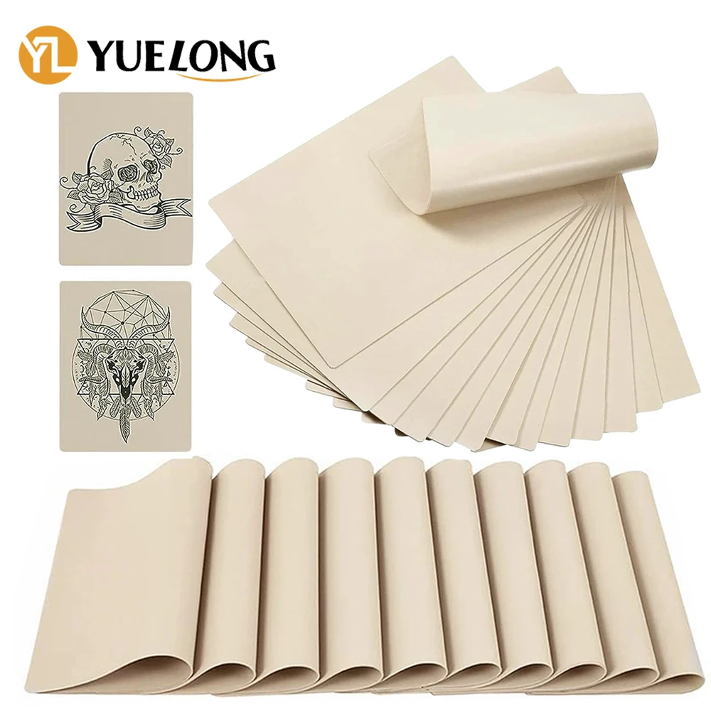 Top Trends: 1 / 3 / 10 / 30pcs Tattoo Practice Skin Blank Permanent Makeup Eyebrow Double Synthetic Leather Tattoo Fake Skins For Tattoo Beginner Shoppable Styles