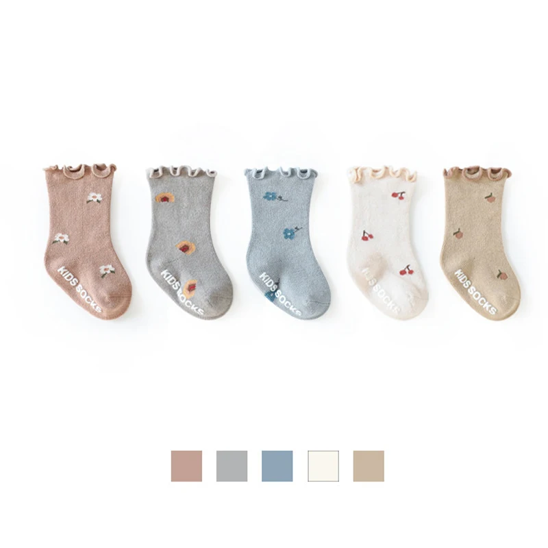 Top Trends: Toddler Floor Socks Newborn Baby Kids Solid Soft Prewalker Spring Cotton Girl Autumn Infant Boy Cute Anti Slip Socks 0-5T Shoppable Styles