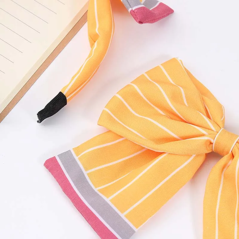 Top Trends: Oaoleer 2Pcs Back To School Hairband Hair Bows Clip For Baby Girl Cute Pencil Printed Hairpin Hairgrip Kids Headwear Accessories Shoppable Styles - Image 6