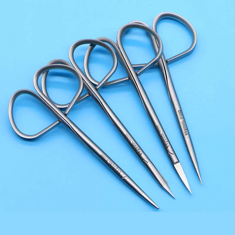 Top Trends: Twisted Handle Tissue Separating Scissors Peeling Scissors Eyelid Ophthalmic Surgical Scissors Fine Scissors Beauty Tools Shoppable Styles