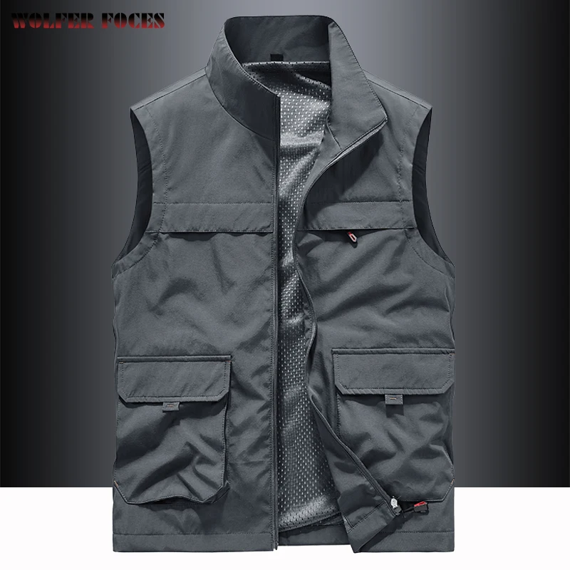 Top Trends: Outdoors Men&#039;s Waistcoat Camping Vests Photography Coat Best Fishing Vest Elegant Man Cardigan Climbing Work Sleeveless Biker Shoppable Styles