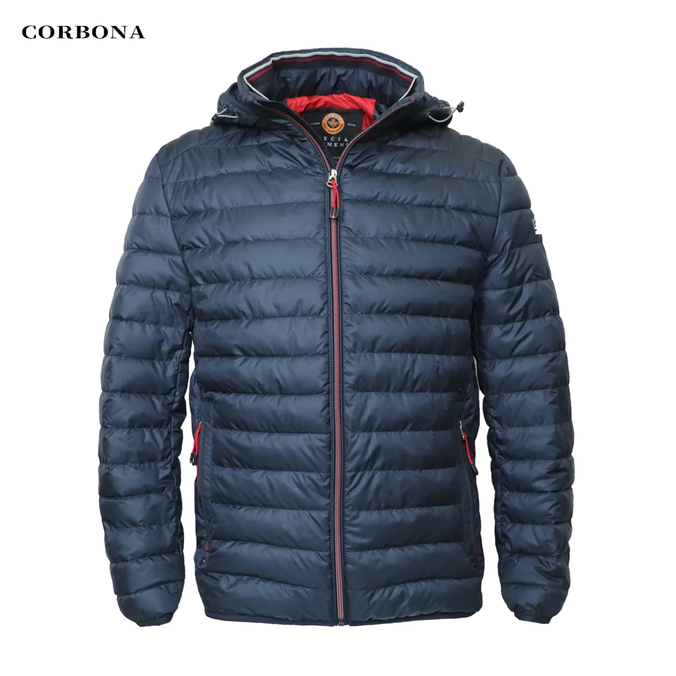 Top Trends: CORBONA 2023 Men Jacket Lightweight Long Sleeve Oversized Autumn Coat Windproof Outdoor Pockets Casual Windbreaker Winter Parka Shoppable Styles