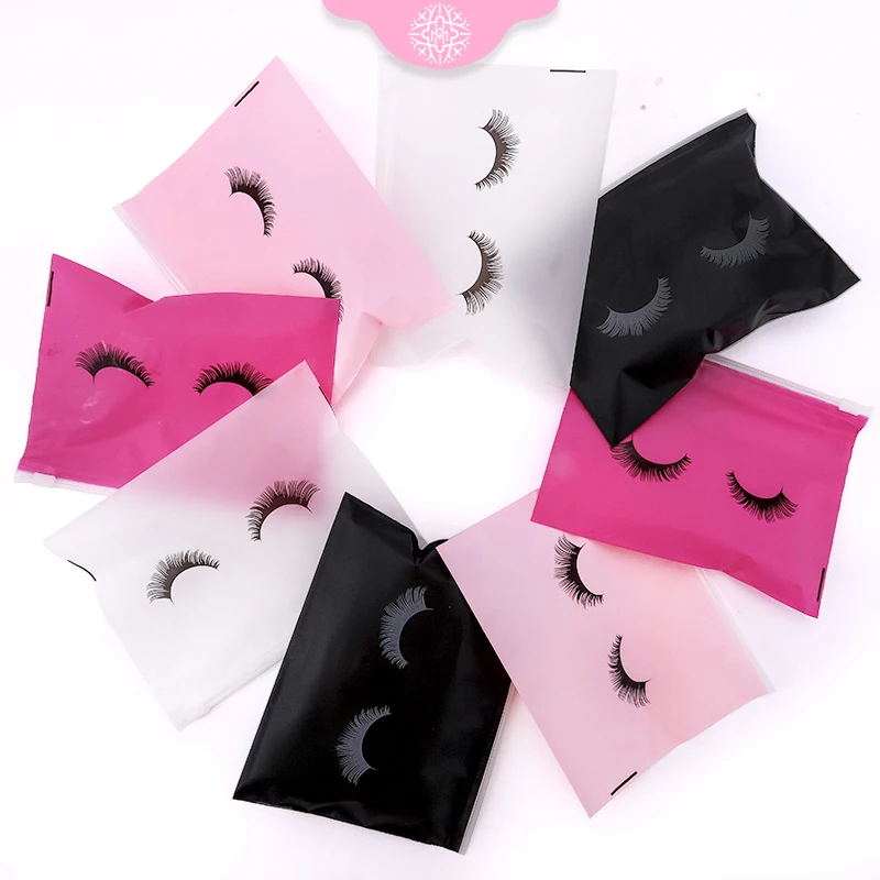 Top Trends: 20 Pcs Eyelash Aftercare Bags Reusable EVA Makeup Bag Toilet Travel Plastic Storage Makeup Pouch Cosmetic With Zipper Organizer Shoppable Styles