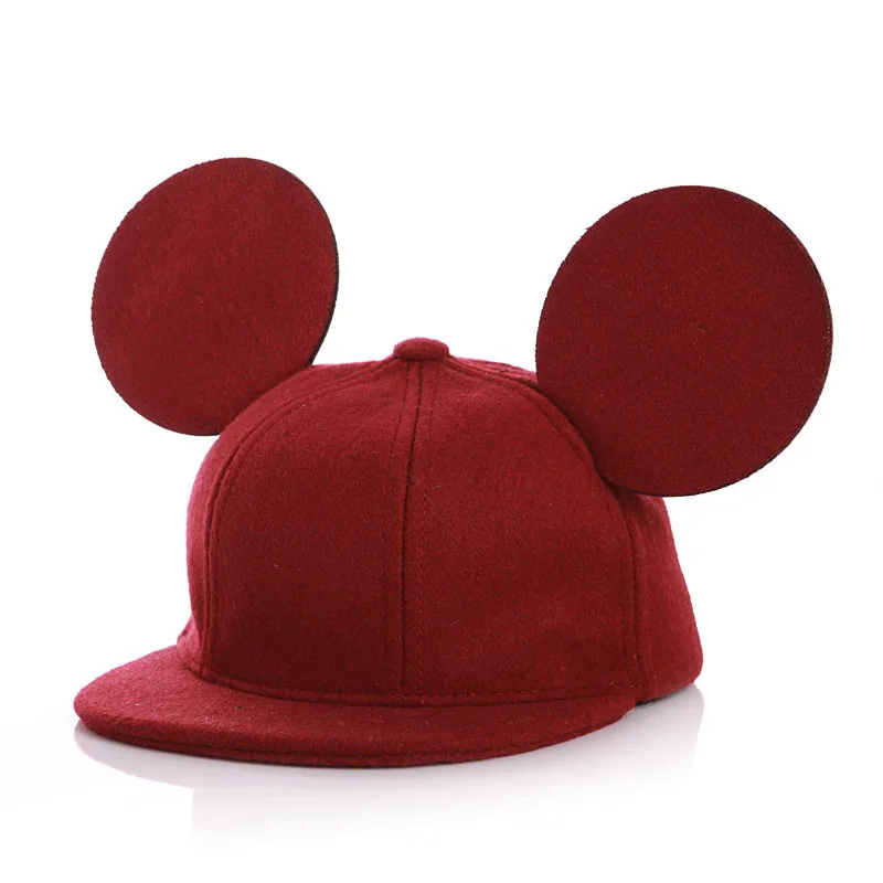 Top Trends: 2021 Men's And Women's Wool Baseball Caps, Children's Hats, Hip-hop Hats, Mouse Ears Hats, Outdoor Play Hats, Warm Casual Hats Shoppable Styles