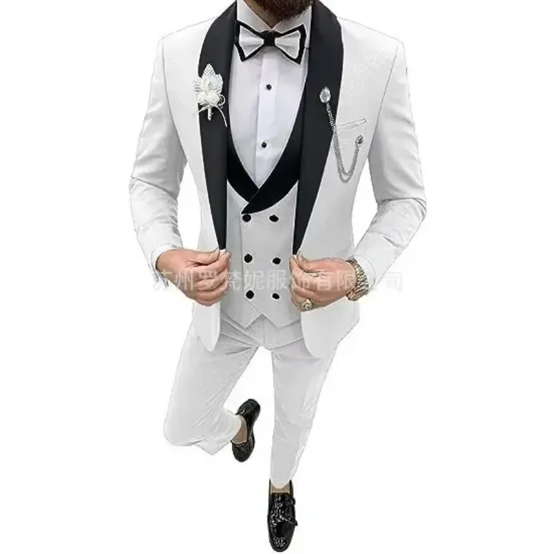 Top Trends: New Business Casual Plus Men&#039;s Suit Host Banquet Suit Best Man Groom Dress Trajes Elegante Para Hombres Costume Homme Shoppable Styles