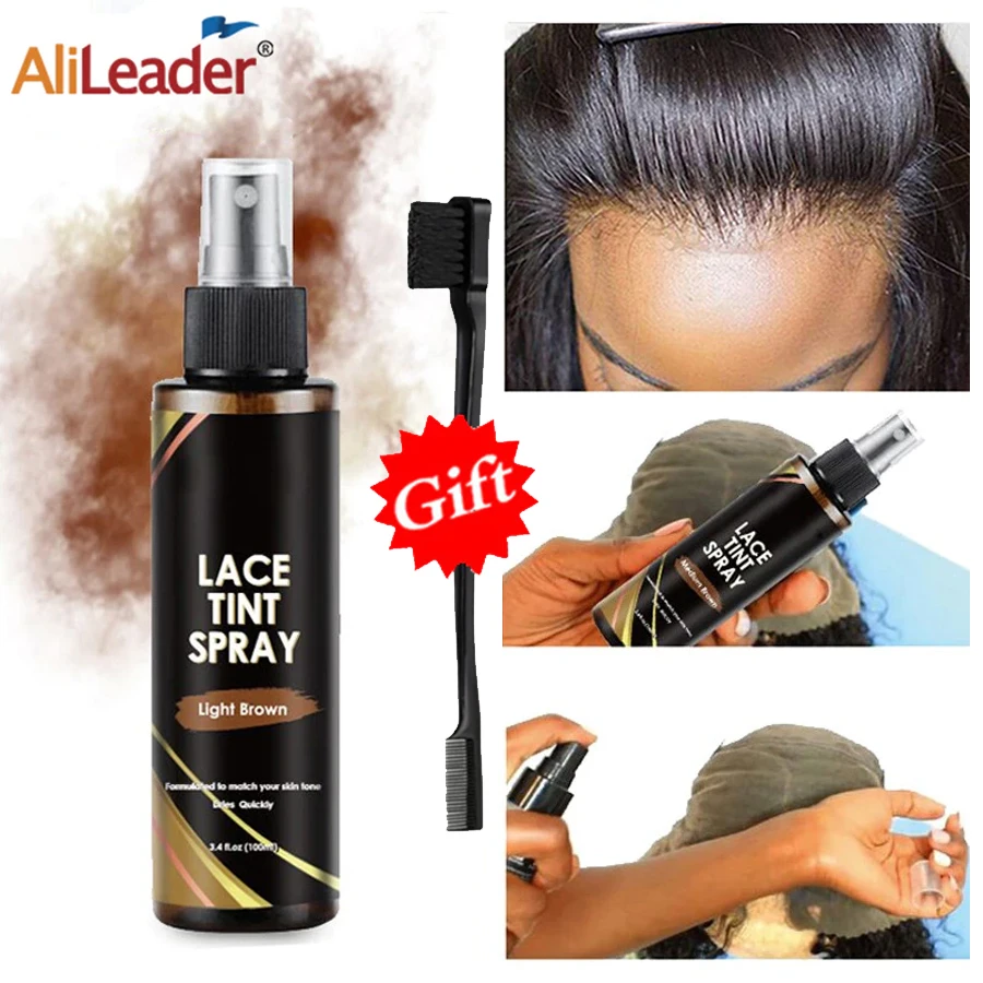 Top Trends: 100Ml Lace Tint Spray Wig Lace Adhesive Link Mousse Adhesive Lace Glue Lace Wigs Spray Bond Glue Toupee Lace Tint Spray For Wigs Shoppable Styles