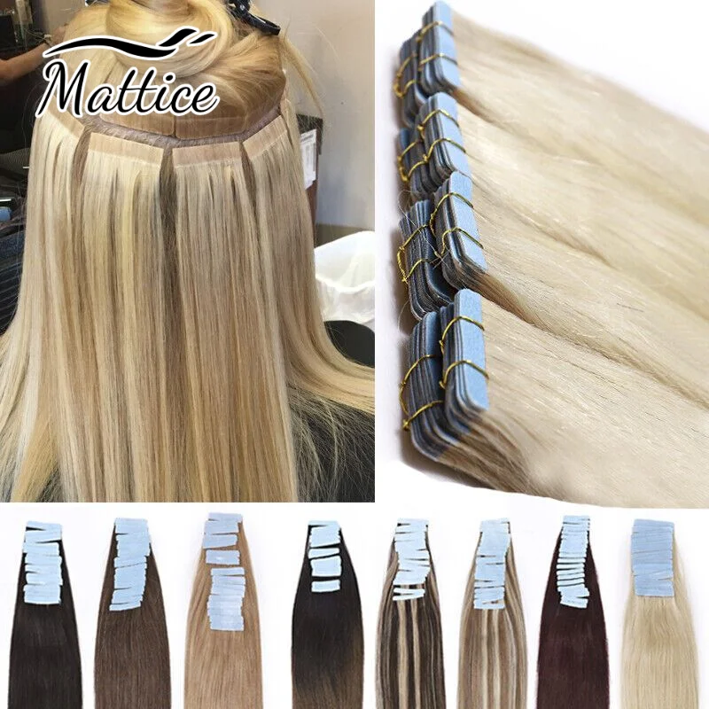 Top Trends: Tape In Hair Extension 100% Real Human Hair Extension Double Drawn US Strong Adhesive Tape In Human Hair Extensions For Salon Shoppable Styles