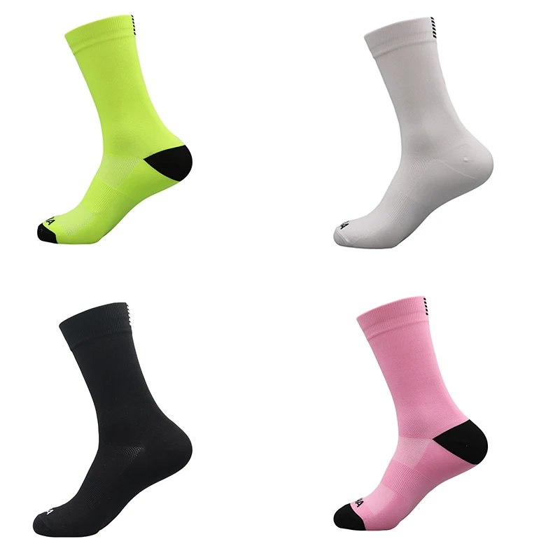 Top Trends: Professional Competition Cycling Socks Men Women Sport Riding Socks Mesh Basketball Badminton Racing Socks Calcetines Ciclismo Shoppable Styles