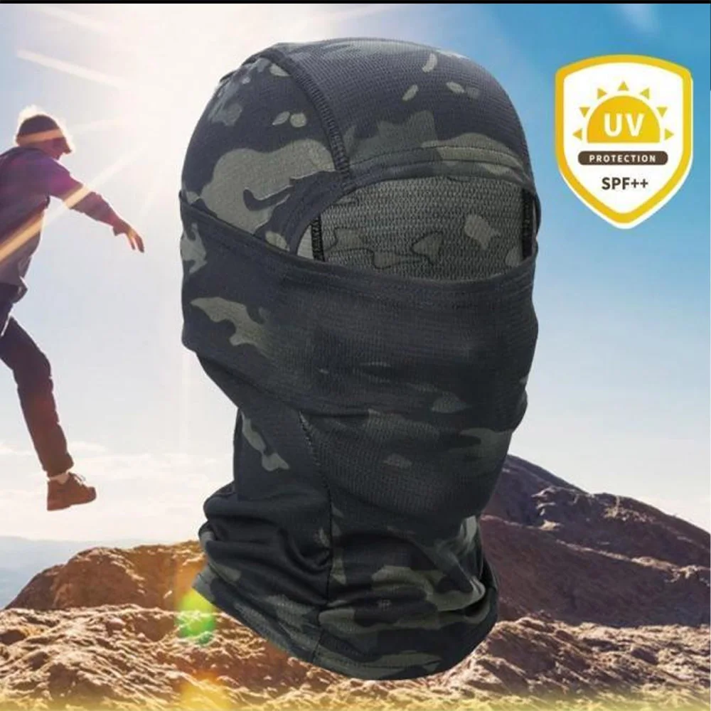 Top Trends: Camo Mask Forest Tree Print Design Skullies Beanies Hunt Breathable Mesh Balaclava Hats Bonnets Tactical Camouflage Ski Shoppable Styles