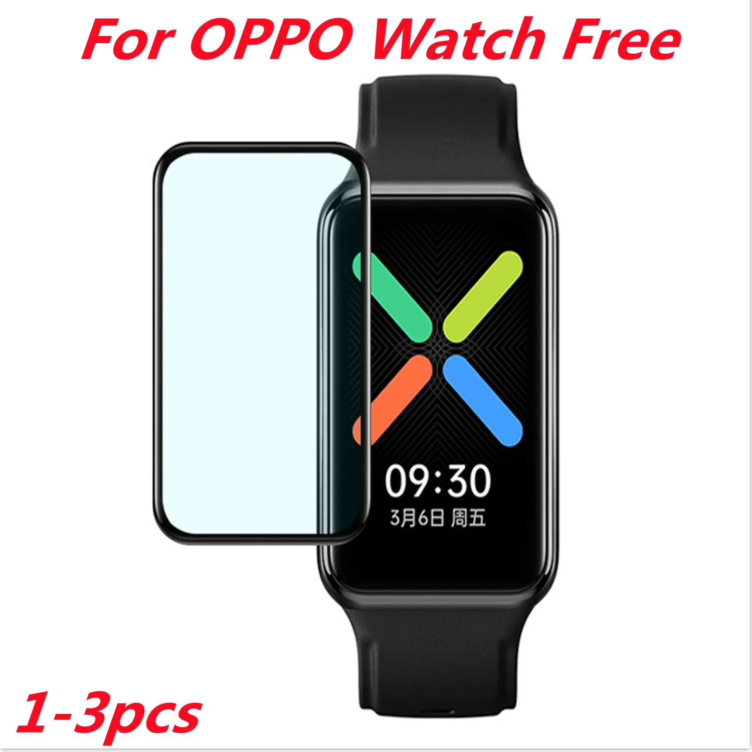 Top Trends: 3D Curved Full Cover Screen Protector For OPPO Watch Free Film Smartwatch Soft Protective Film Accessories Not Tempered Glass Shoppable Styles