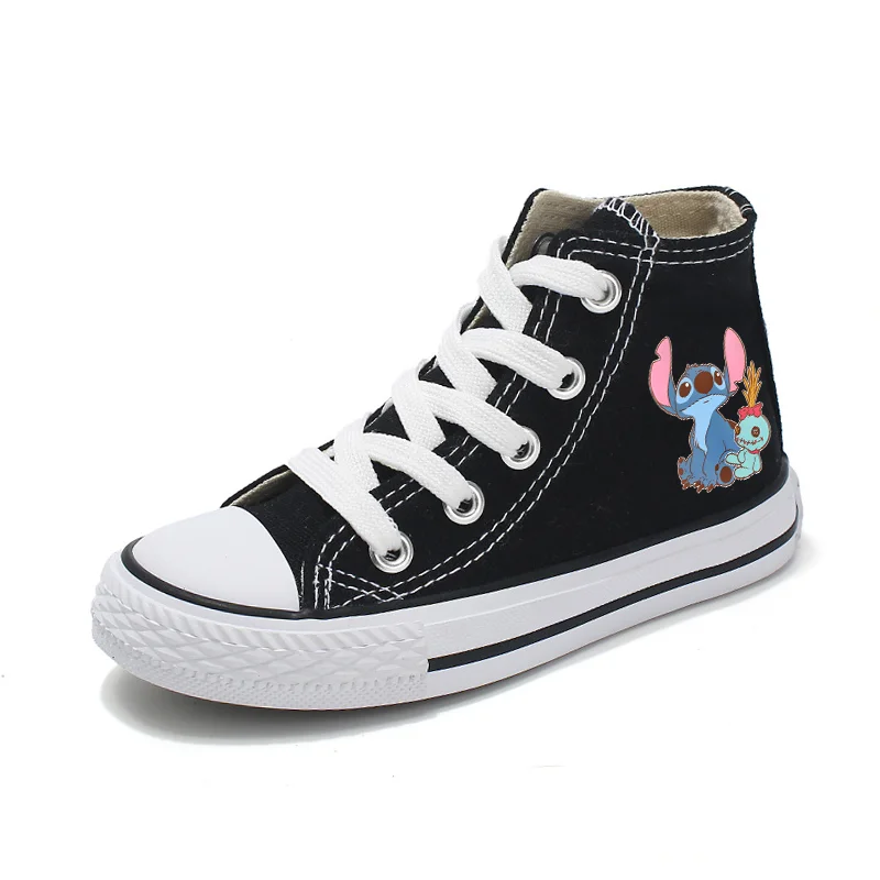 Top Trends: Boys Kids Girl Kids Canvas Shoes Casual Sneakers Cartoon Lilo Stitch Sport Shoes Children Fashion Print Shoes Boys Tennis X011 Shoppable Styles