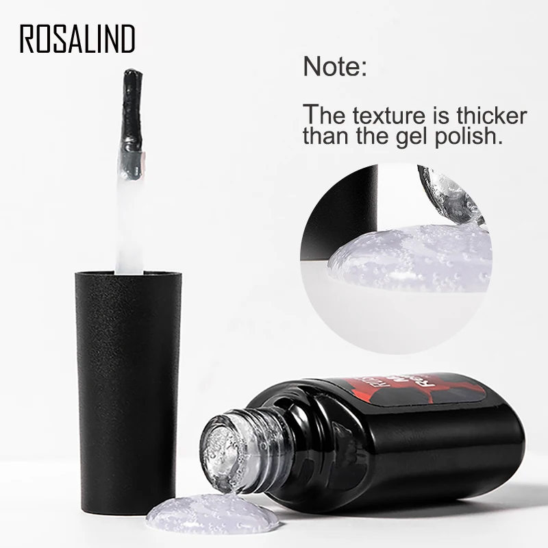 Top Trends: ROSALIND Magic Nail Gel Remover For Soak Off Cleaner UV Nail Polish Delete Matt Primer Base Top Coat Gel Remover10ML / 15ML Shoppable Styles - Image 5