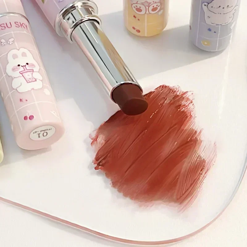 Top Trends: Jelly Tinted Lip Balm Makeup Moisturizing Cherry Peach Non-Stick Cup Anti-cracking Red Lipstick Repairing Lips Care Cosmetics Shoppable Styles - Image 5