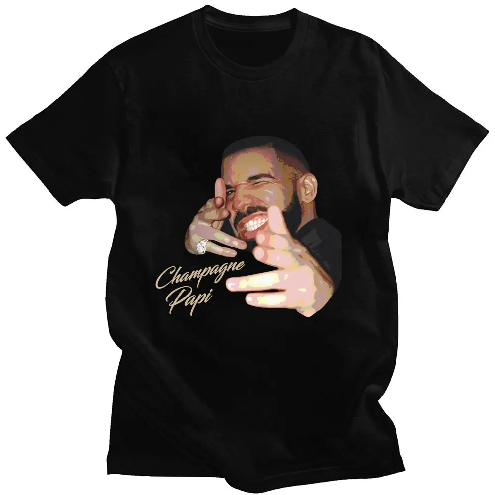 Top Trends: Oversized Short Sleeve Tshirts Rapper Drizzy Drake Print T-shirt Unisex Casual Hip Hop Graphic Streetwear Summer Vintage Tops Shoppable Styles