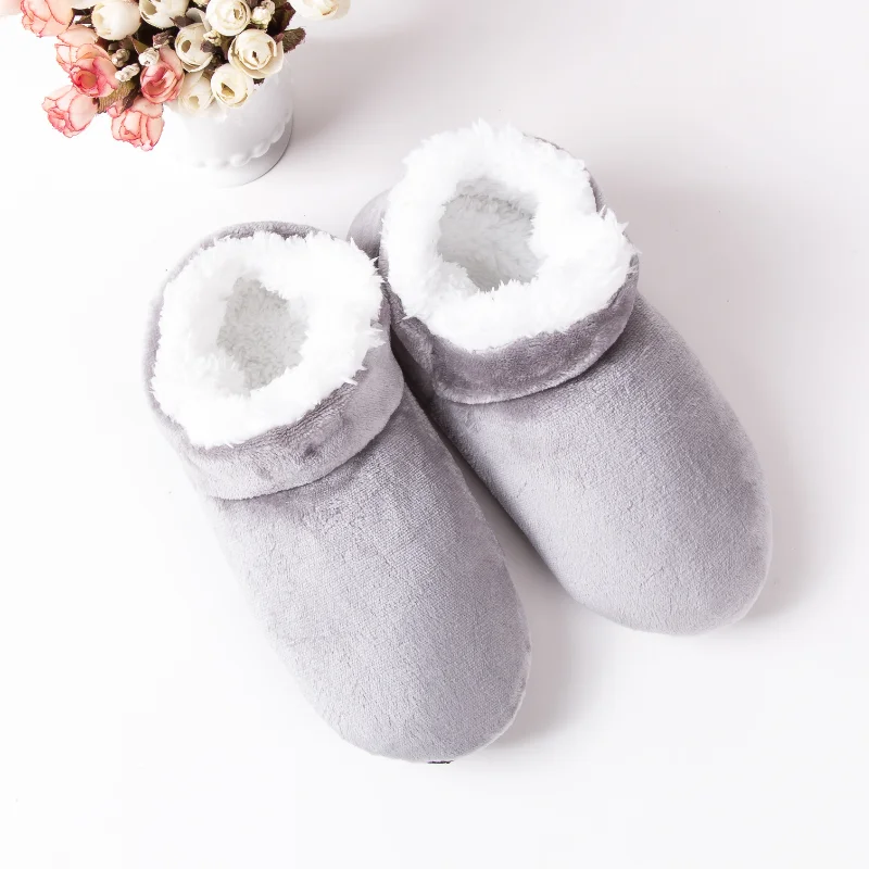 Top Trends: Mens Home Slippers Winter Warm Indoor House Plus Size Non Slip Plush Soft Comfy Fluffy Floor Male Casual Shoes Flat Footwear Shoppable Styles