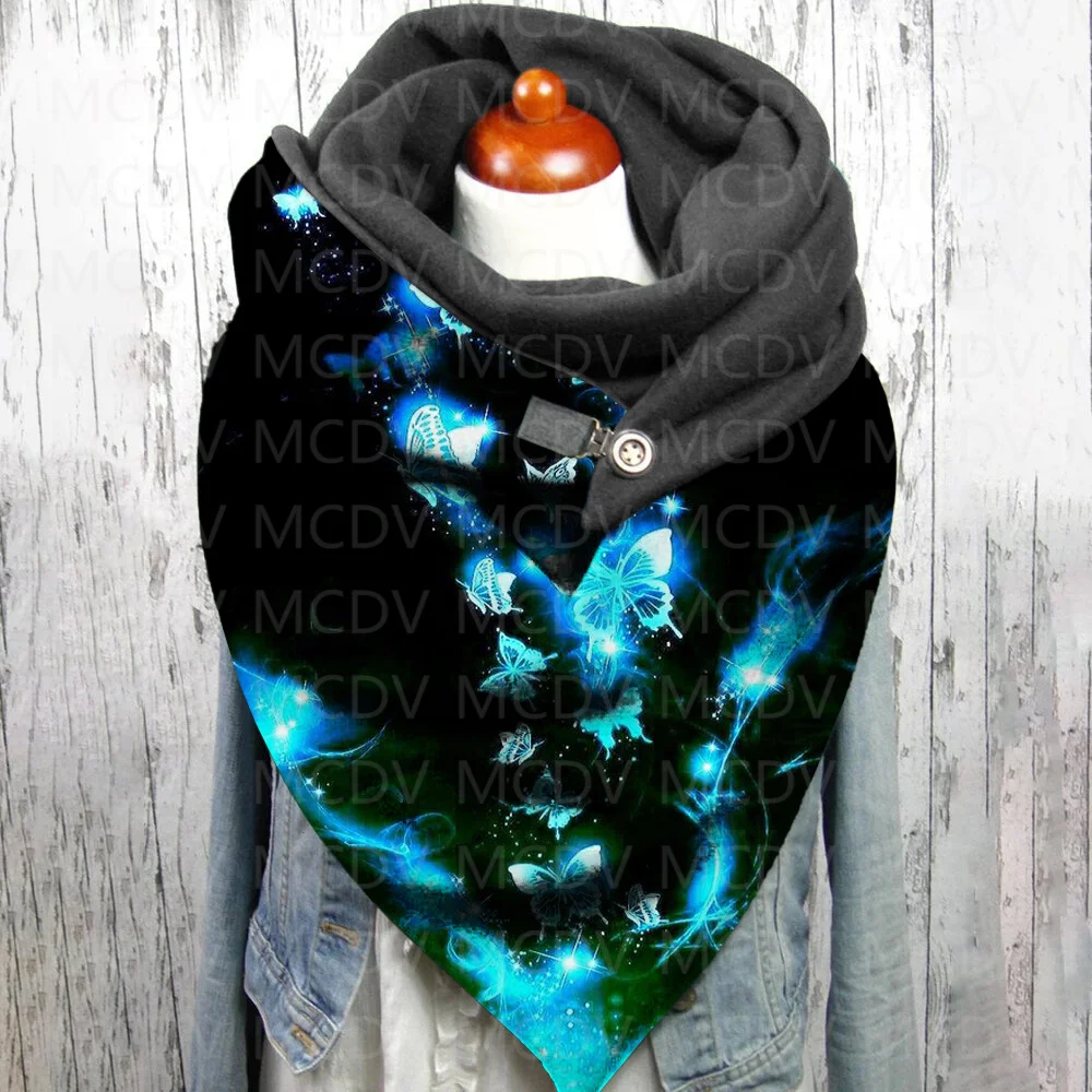 Top Trends: Butterfly 3D Printed Casual Scarf And Shawl For Women Warm And Comfortable Scarf 01 Shoppable Styles